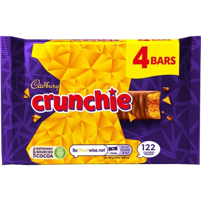 Cadbury Crunchie 4 Pack