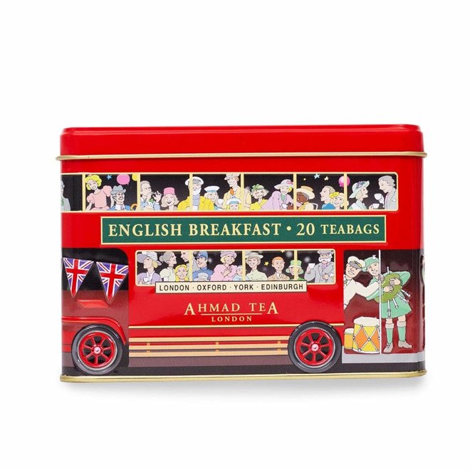 Ahmad English Breakfast London Bus Tin