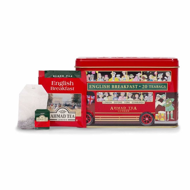 Ahmad English Breakfast London Bus Tin