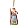 Jim Shore British Santa Ornament