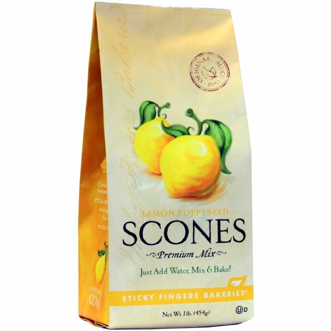 Sticky Fingers Lemon Poppyseed Scone Mix