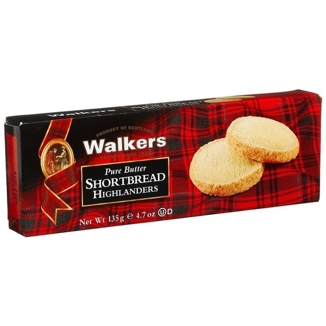 Walkers Pure Butter Shortbread Highlanders 7oz.