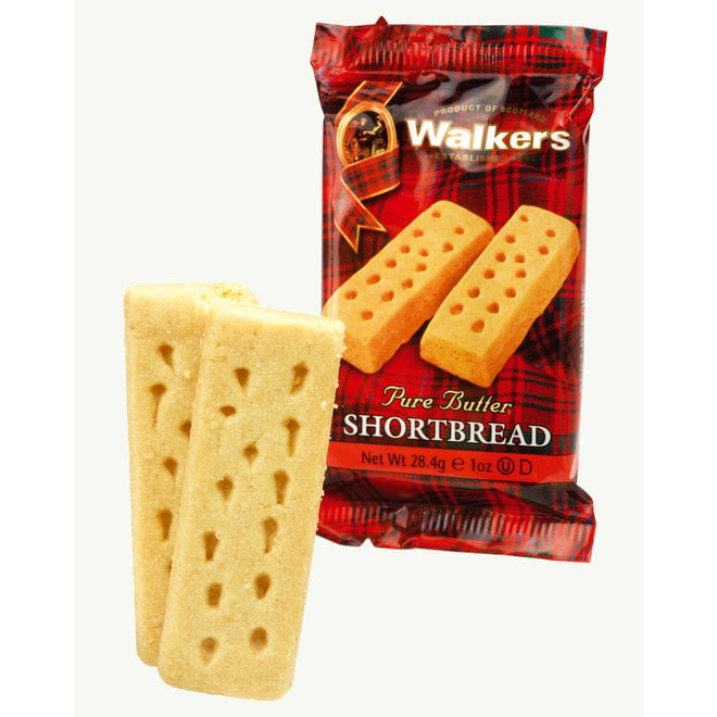 Walkers Pure Butter Shortbread Fingers 2 Pack