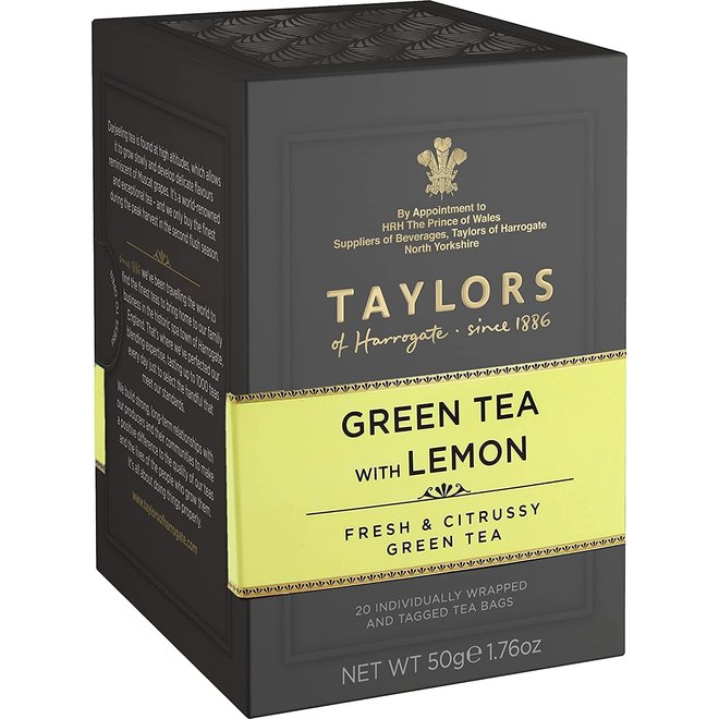 Taylors Green Tea with Lemon 20s