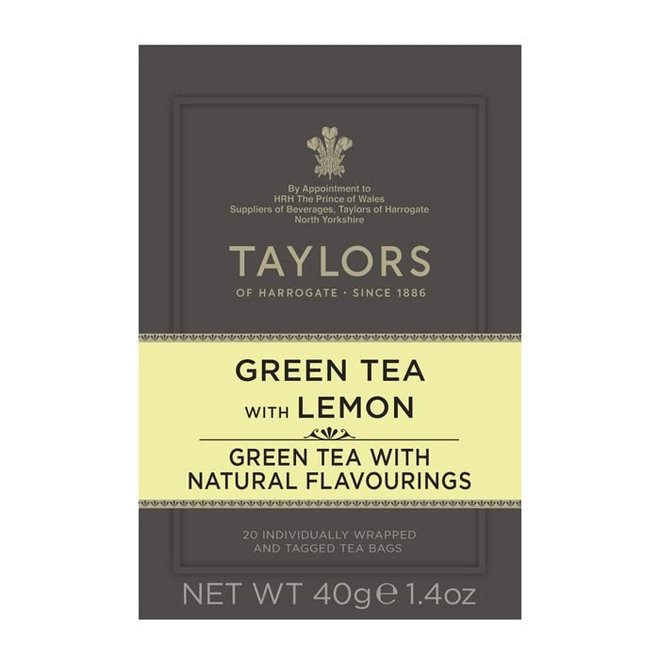 Green Tea with Lemon 20s