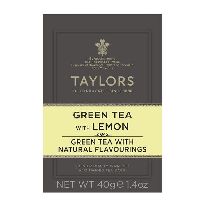 Taylors Green Tea with Lemon 20s