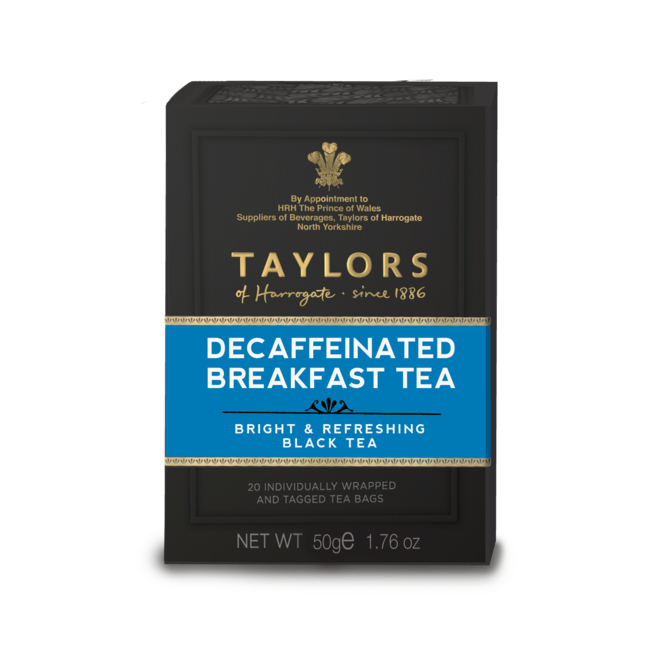 Taylors Decaf Breakfast Tea 50s
