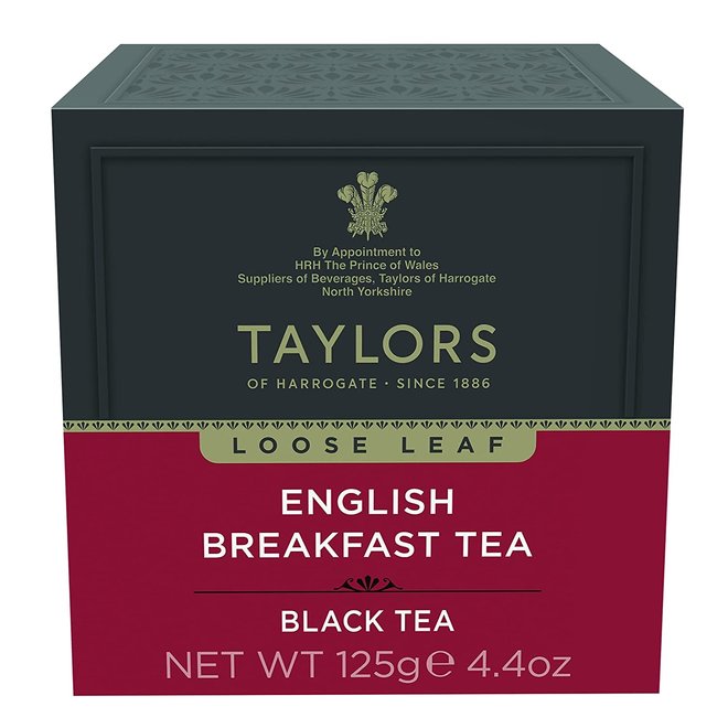 Taylors English Breakfast Loose Leaf Tea Box