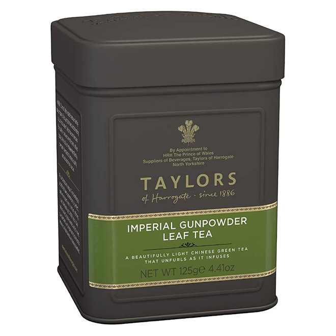 Taylors Imperial Gunpowder Green Loose Leaf Caddy