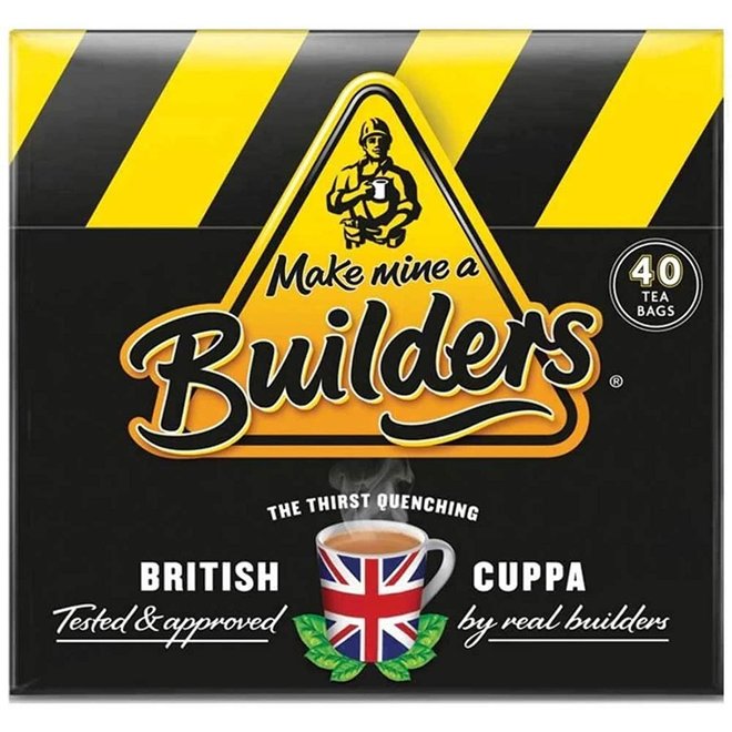 Builders Strong British Tea 40s