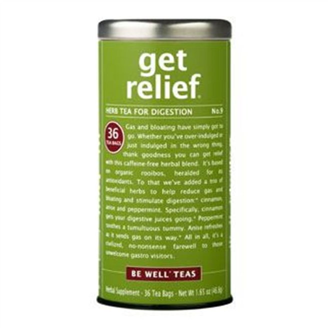 Republic of Tea Get Relief Rooibos 36s