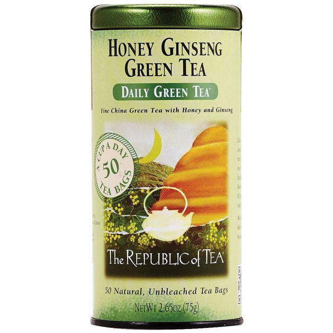 Republic of Tea Honey Ginseng Green Tea
