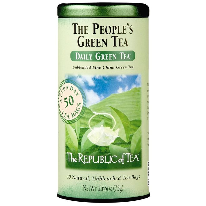 Republic of Tea The People's Green Tea Green 50s