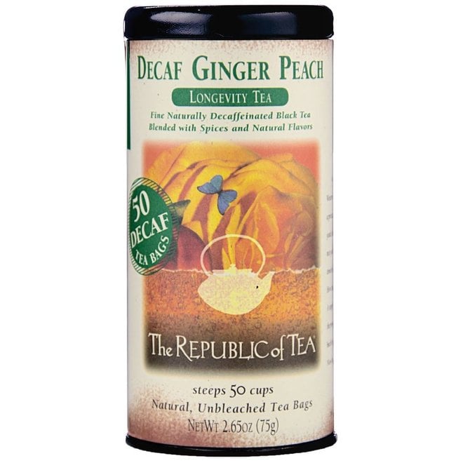 Decaf Ginger Peach Black Tea