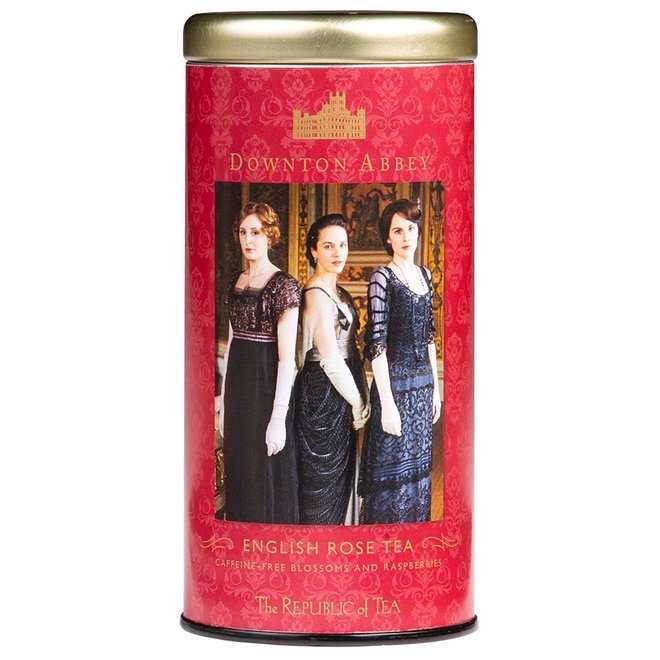 Republic of Tea Downton Abbey English Rose Herbal 36s