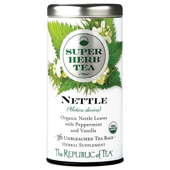 Republic of Tea Super Herb Organic Nettle Herbal 36s
