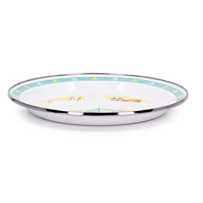 Raining Cats & Dogs Toddler Plate
