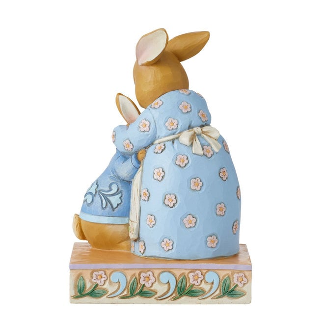 Beatrix Potter X Jim Shore Mrs. Rabbit & Peter Rabbit Figurine