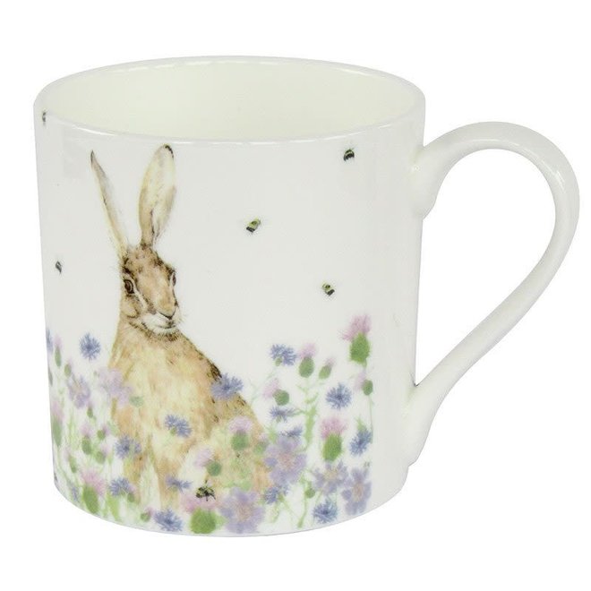 Hare & Wildflower Mug