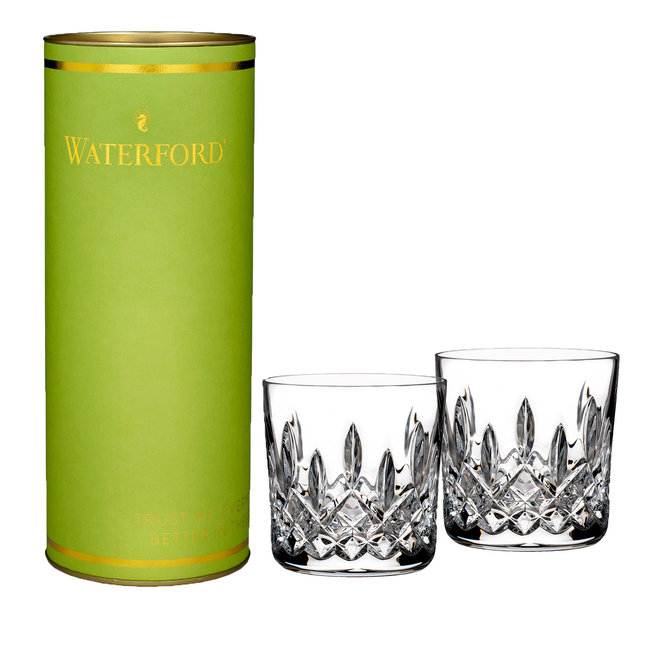 Giftology Lismore Tumblers Pair (Lime Tube)
