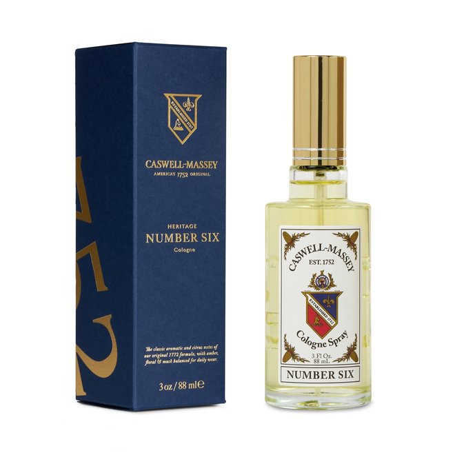 Number Six Gold Cap Cologne