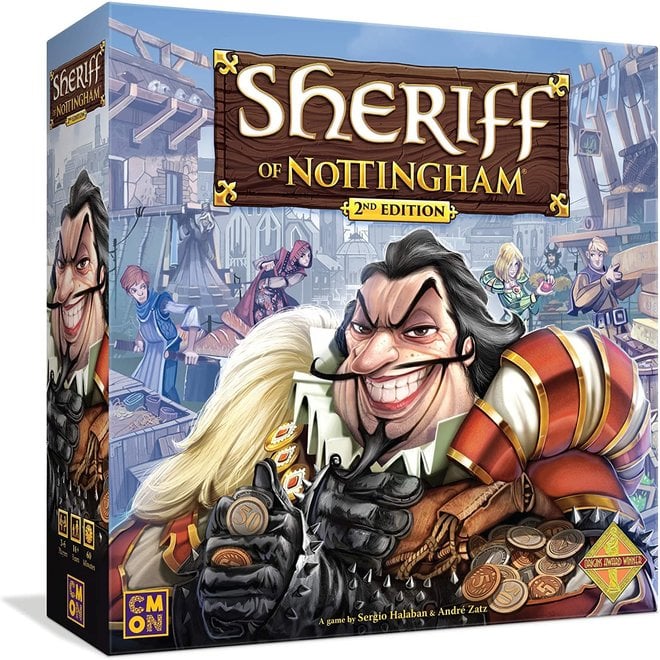 Sheriff of Nottingham Board Game, 2nd Edition