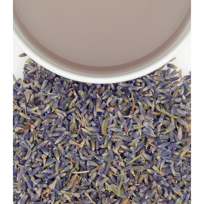 French Super Blue Lavender Herbal Loose Tea Tin