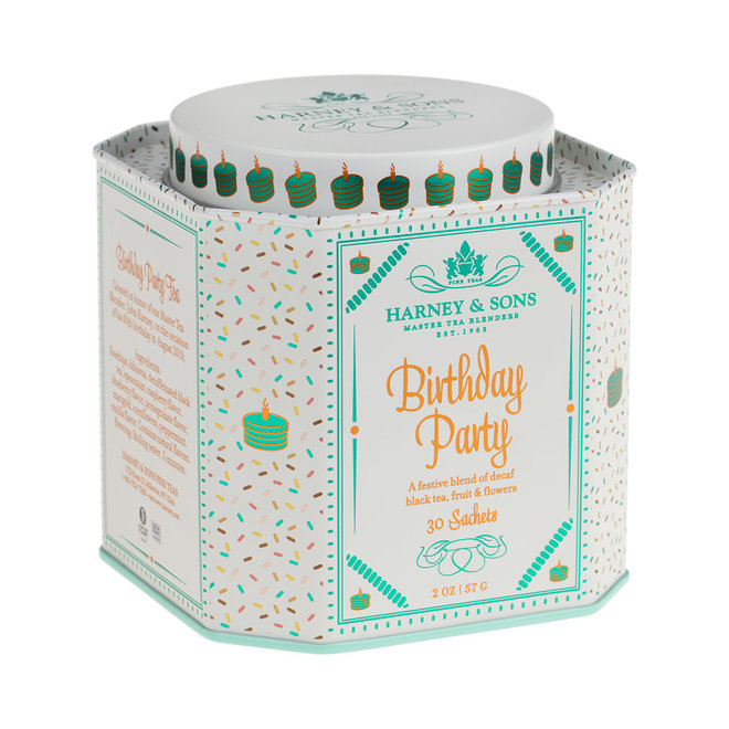 Harney & Sons Birthday Party Tea 30s Tin