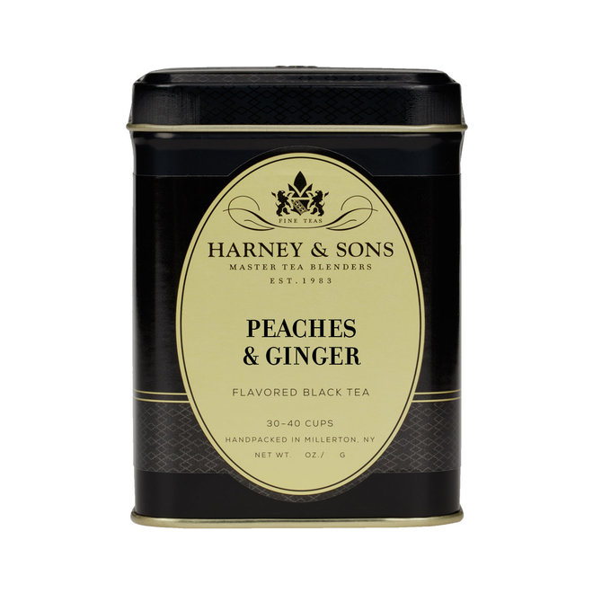Harney & Sons Peaches & Ginger Loose Leaf Tin
