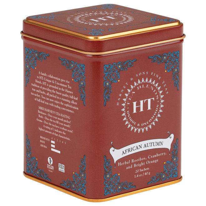 Harney & Sons African Autumn HT Rooibos 20s