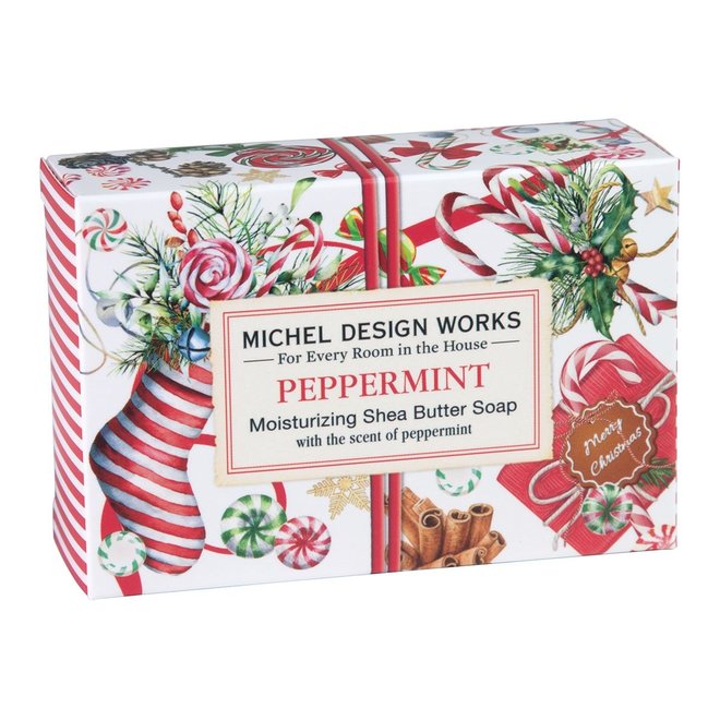 Peppermint Boxed Single Soap
