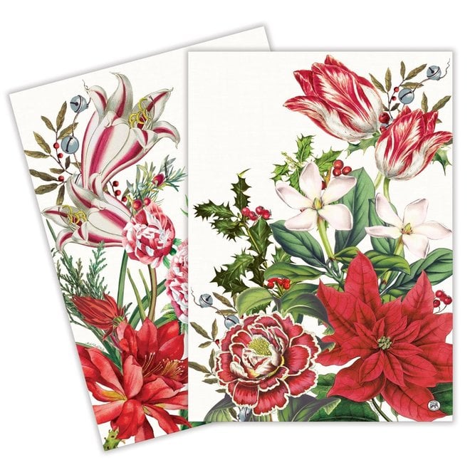Michel Christmas Bouquet Kitchen Towels