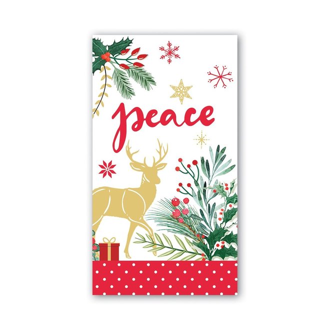 Joy to the World Paper Hostess Napkins