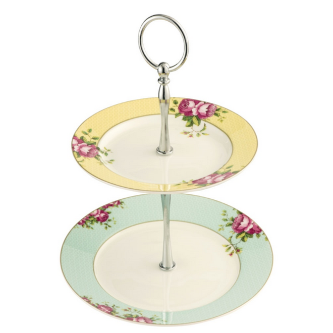 Aynsley Archive Rose 2 Tier Server