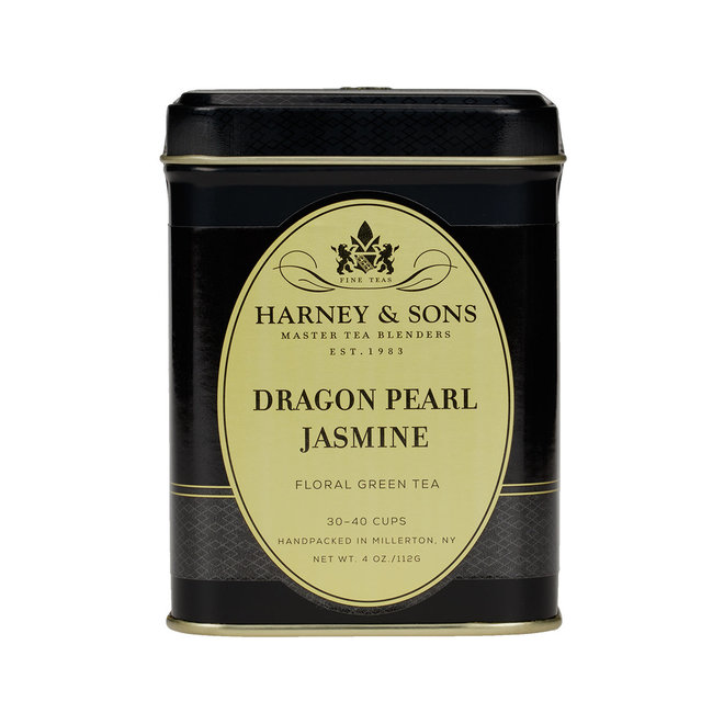 Harney & Sons Dragon Pearl Jasmine Green Loose Leaf Tin