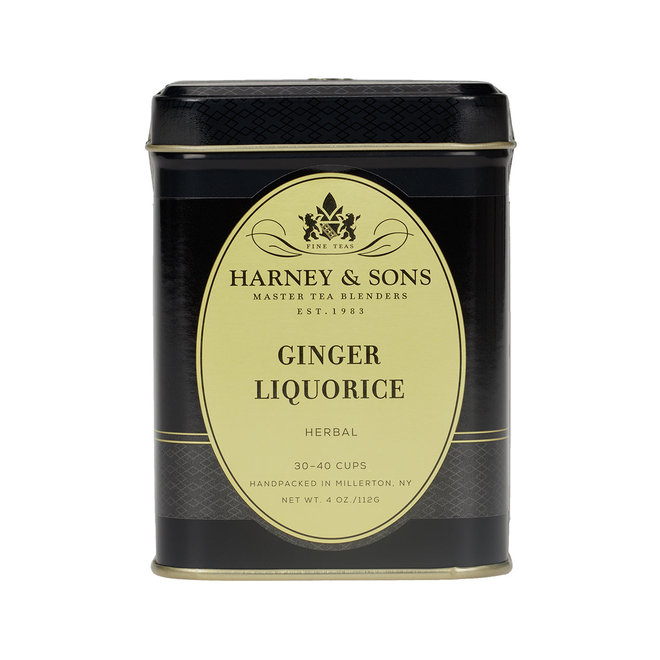 Harney & Sons Ginger Liquorice Herbal Loose Leaf Tin