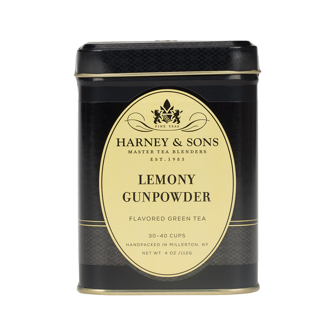 Harney & Sons Lemony Gunpowder Green Loose Leaf Tin