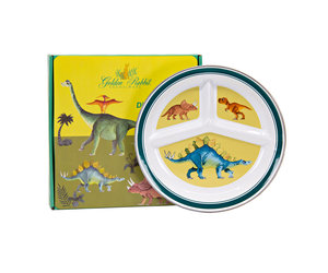 Dinosaurs Toddler Plate - British Isles