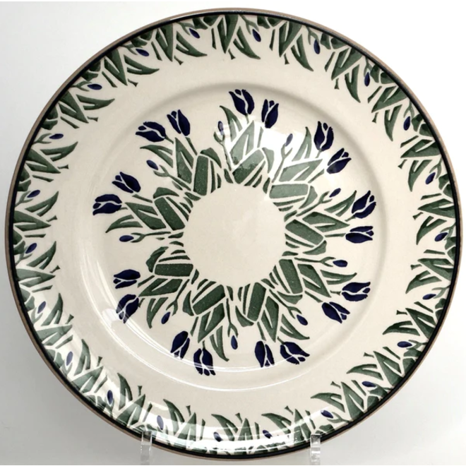 Blue Blooms Serving Plate