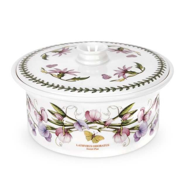 Botanic Garden Sweet Pea Covered Casserole Dish