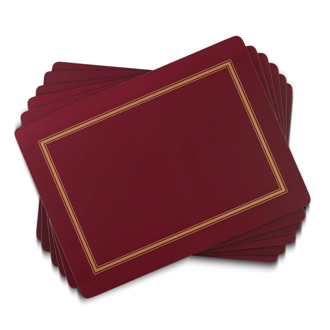 Classic Burgundy Placemats