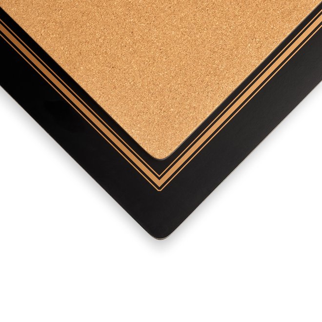 Classic Black Placemats