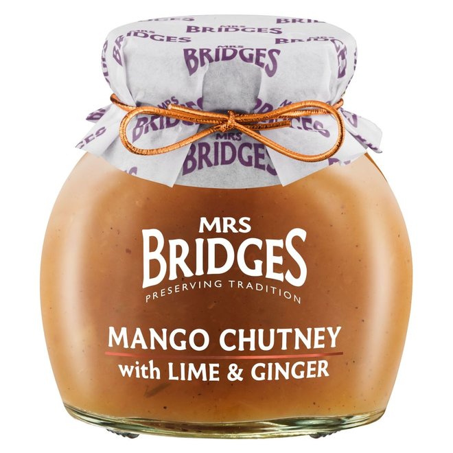 Mrs Bridges Mango Chutney with Lime & Ginger