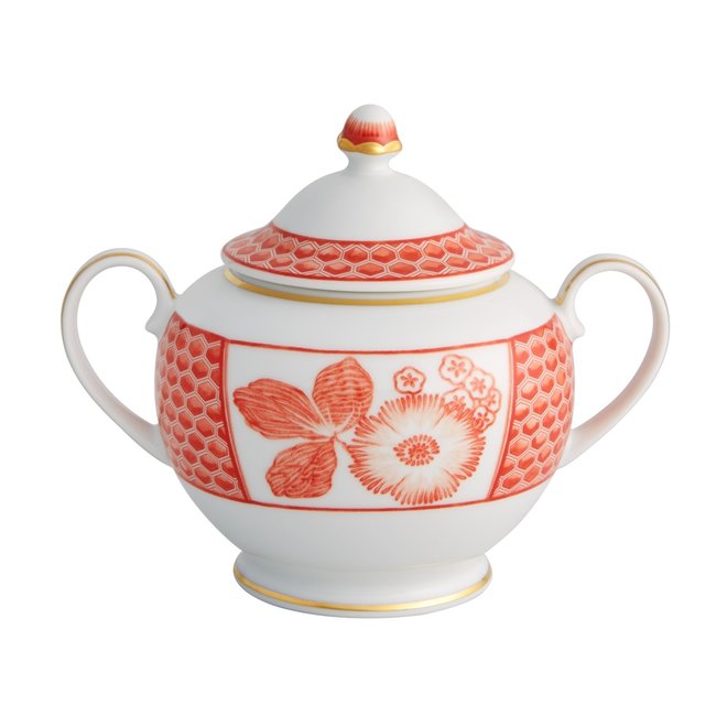 Vista Alegre x Oscar de la Renta Coralina Sugar Bowl