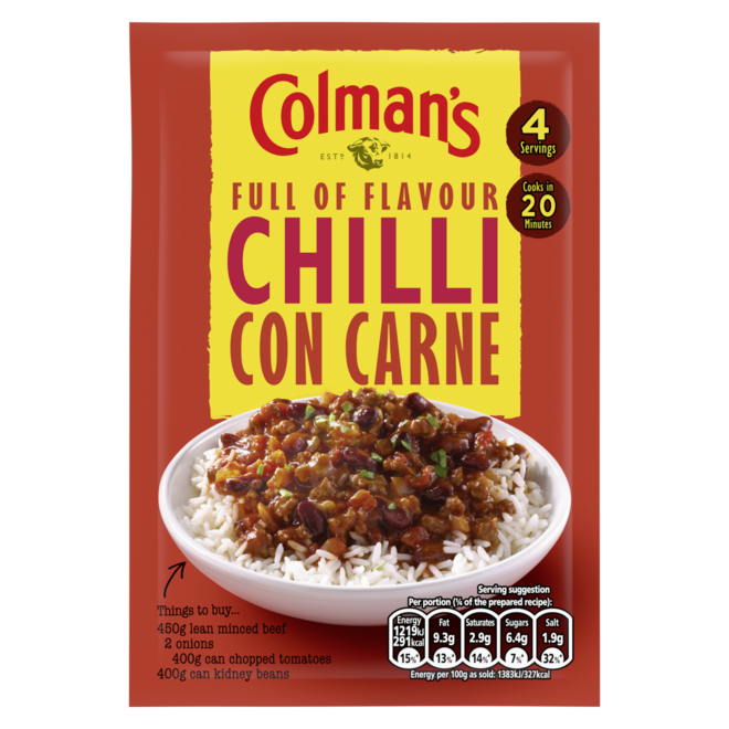 Colman's Chili Con Carne Mix