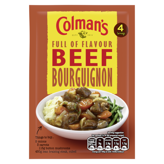 Colman's Beef Bourguignon Mix