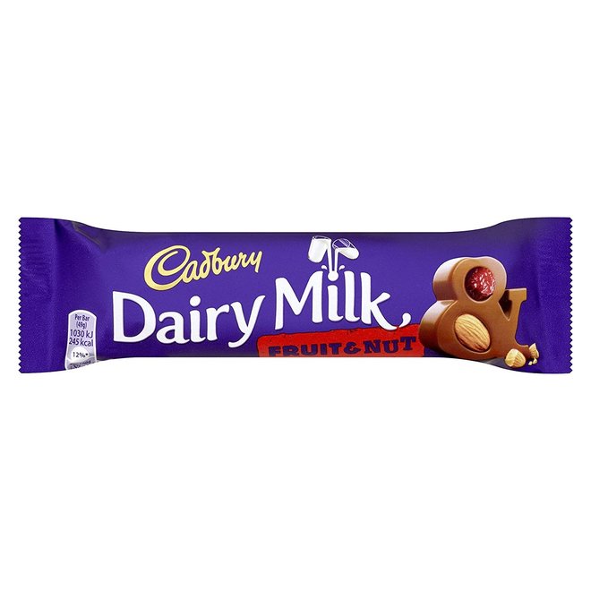 Cadbury Dairy Milk Fruit & Nut Bar 45g
