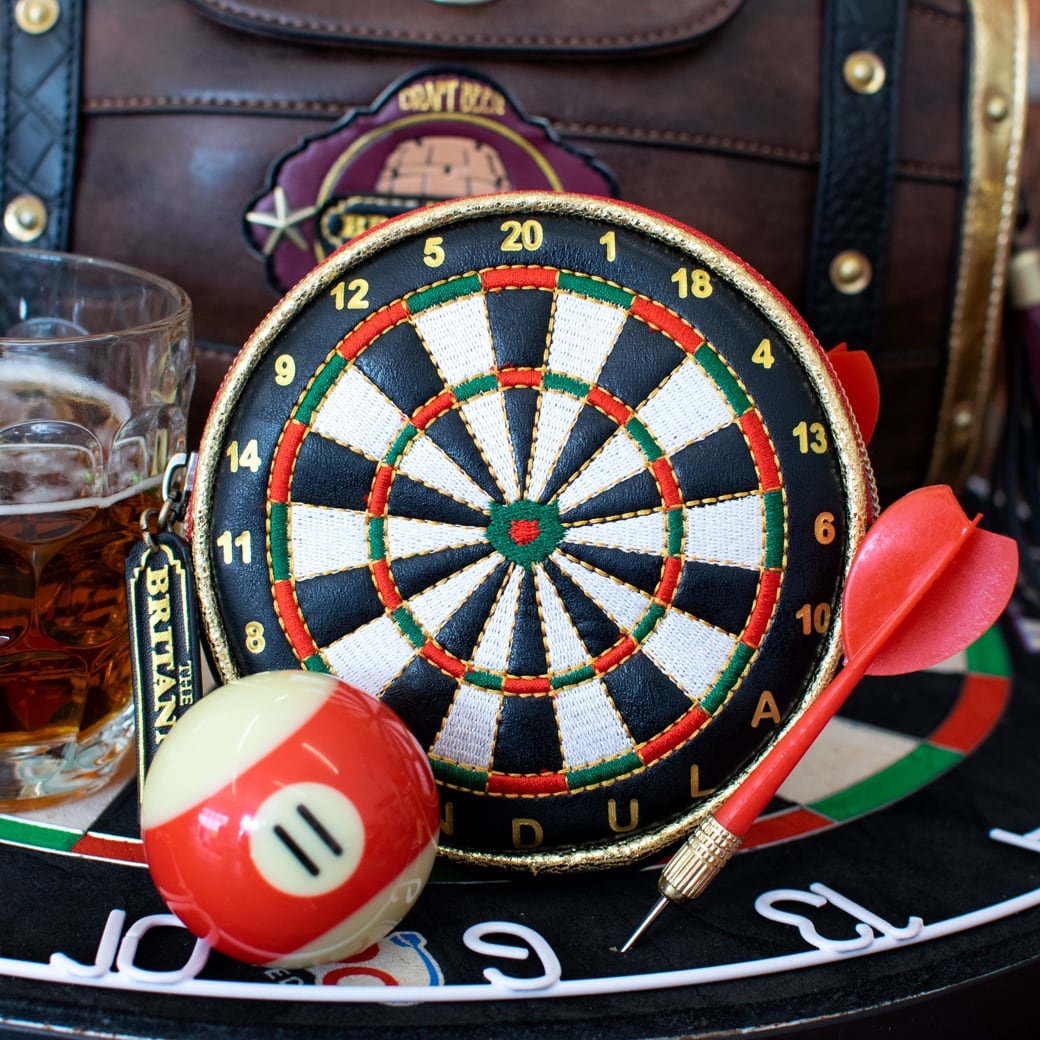 Vendula Cheers Dart Board Purse - British Isles