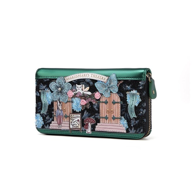 Shakespeare's Theatre: A Midsummer Night's Dream Large Zip Wallet (Limited Edition)