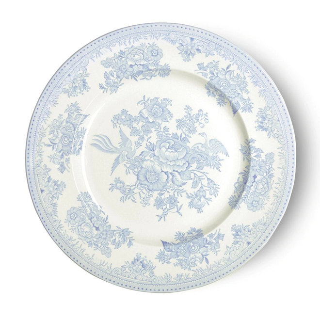 Blue Asiatic Pheasants Dinner Plate